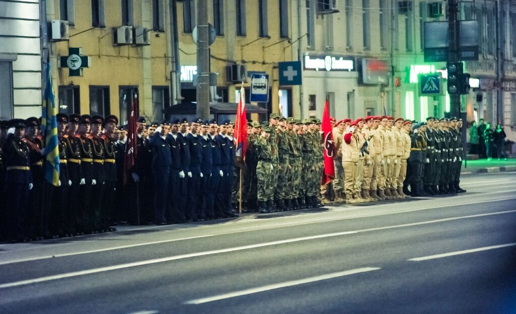 В Твери прошла репетиция Парада Победы