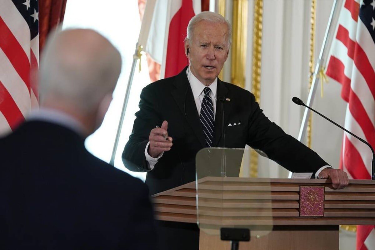 Президент США Д. Байден. Источник: https://vrogacheve.ru/23013-bayden-poobeschal-zaschitit-tayvan-v-sluchae-napadeniya-kitaya.html