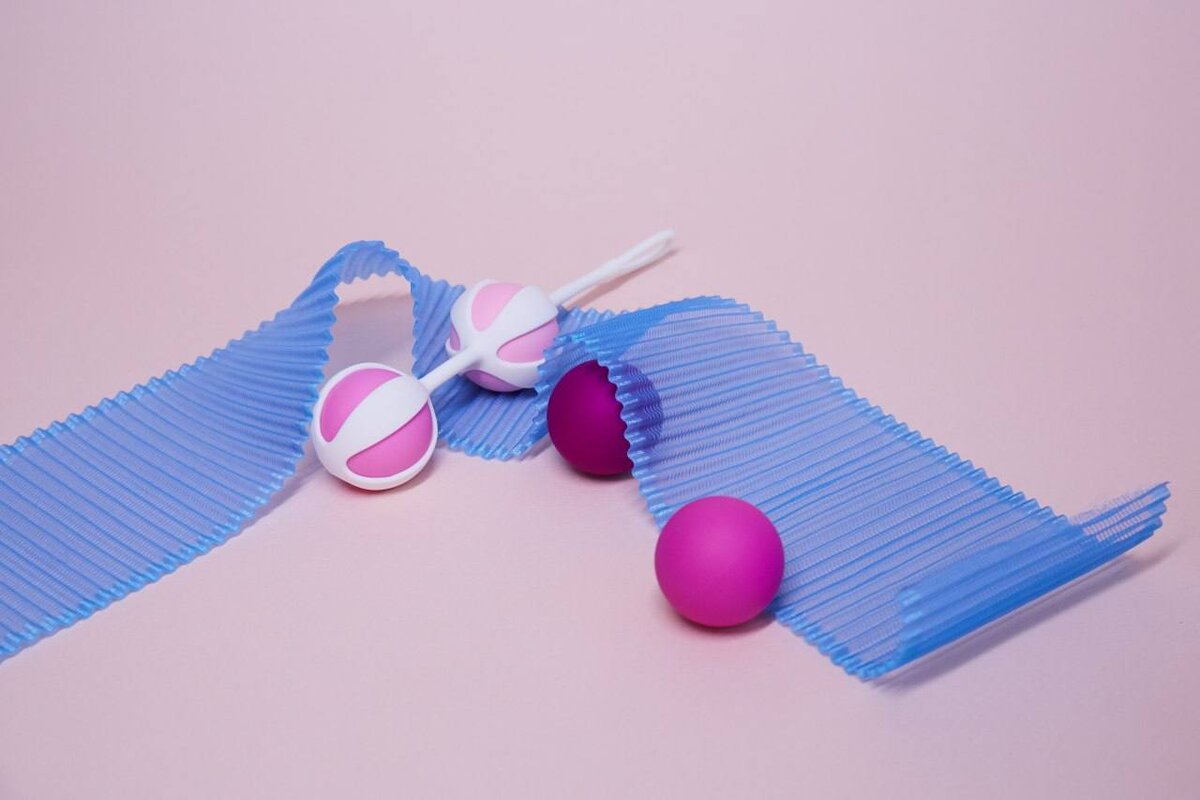 Вагинальные шарики (фото автора канала)