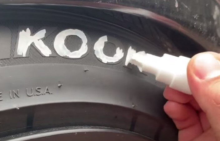 Малярная ручка для автомобильных шин