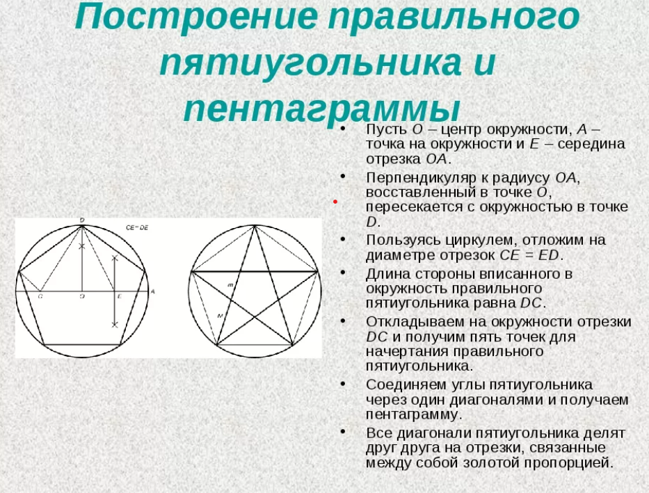 Как построить шестиугольник без циркуля