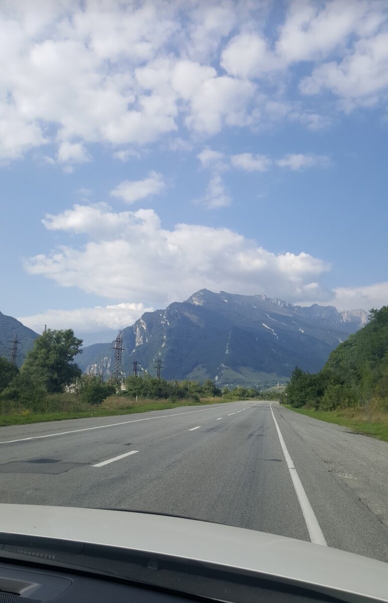 Красивые горы Владикавказа 