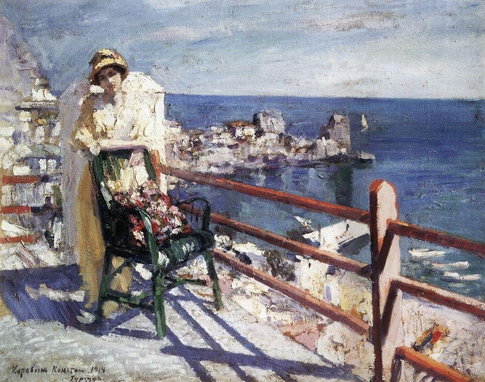 Константин Коровин, Гурзуф, 1914, холст, масло, ГРМ