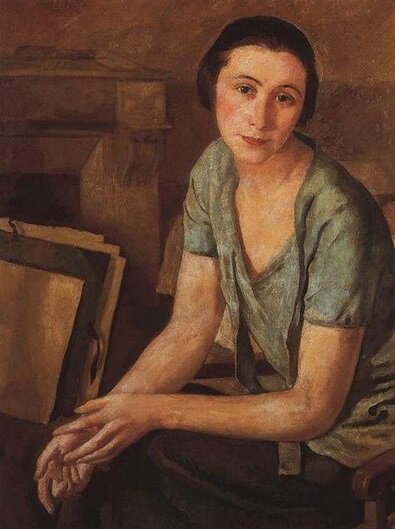Портрет Саломеи. 1925 год. Зинаида Серебрякова