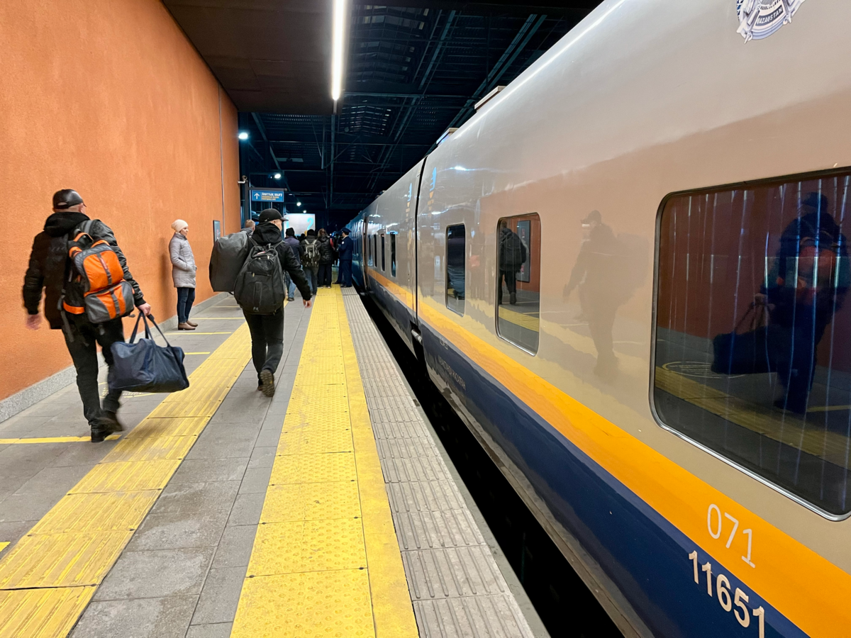 Поезд был выпущен в 2013 году