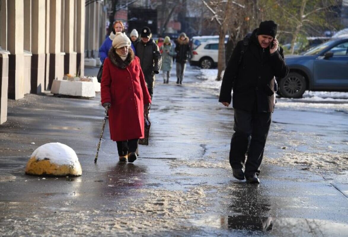 На Москву и Подмосковье обрушился ледяной дождь.  Фото: Фото: Komsomolskaya Pravda/Global Look Press/globallookpress.com