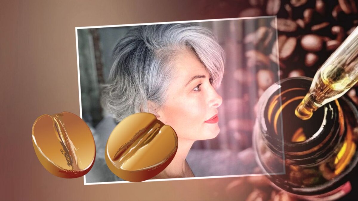 Кофейное масло для молодости лица // коллаж автора, изображения momooze.com, pinterest.com