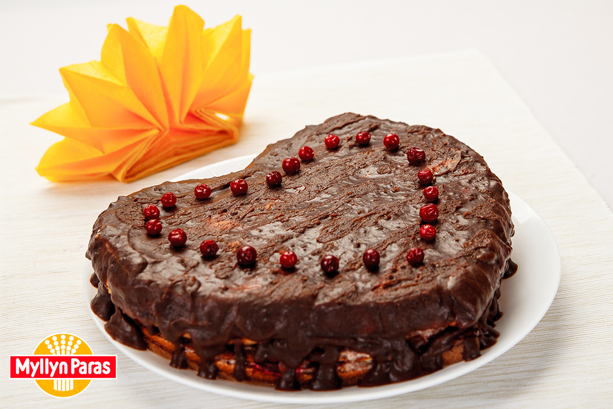 Торт ко дню Святого Валентина – кулинарный рецепт