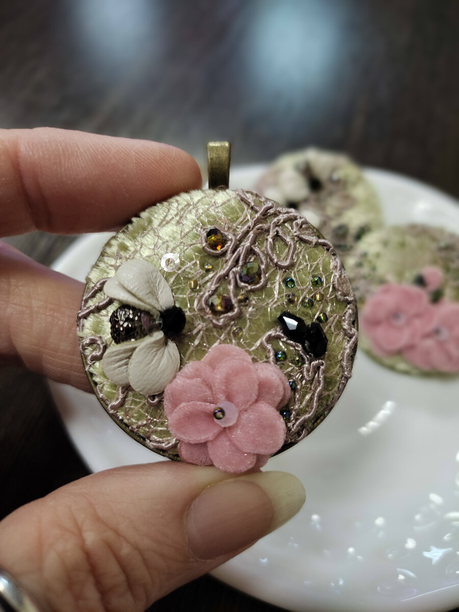 Кулон "Пуговка" или "Button"