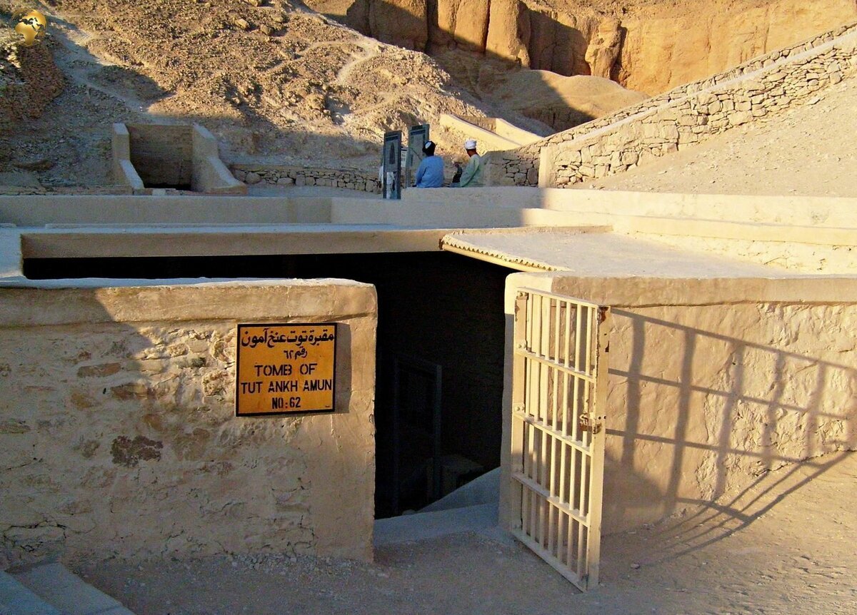Вход в гробницу Тутанхамона