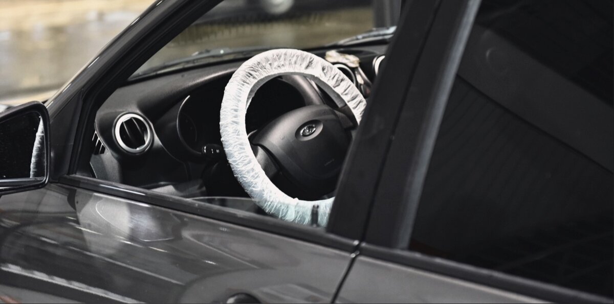 Автомобиль на предпродажной подготовке