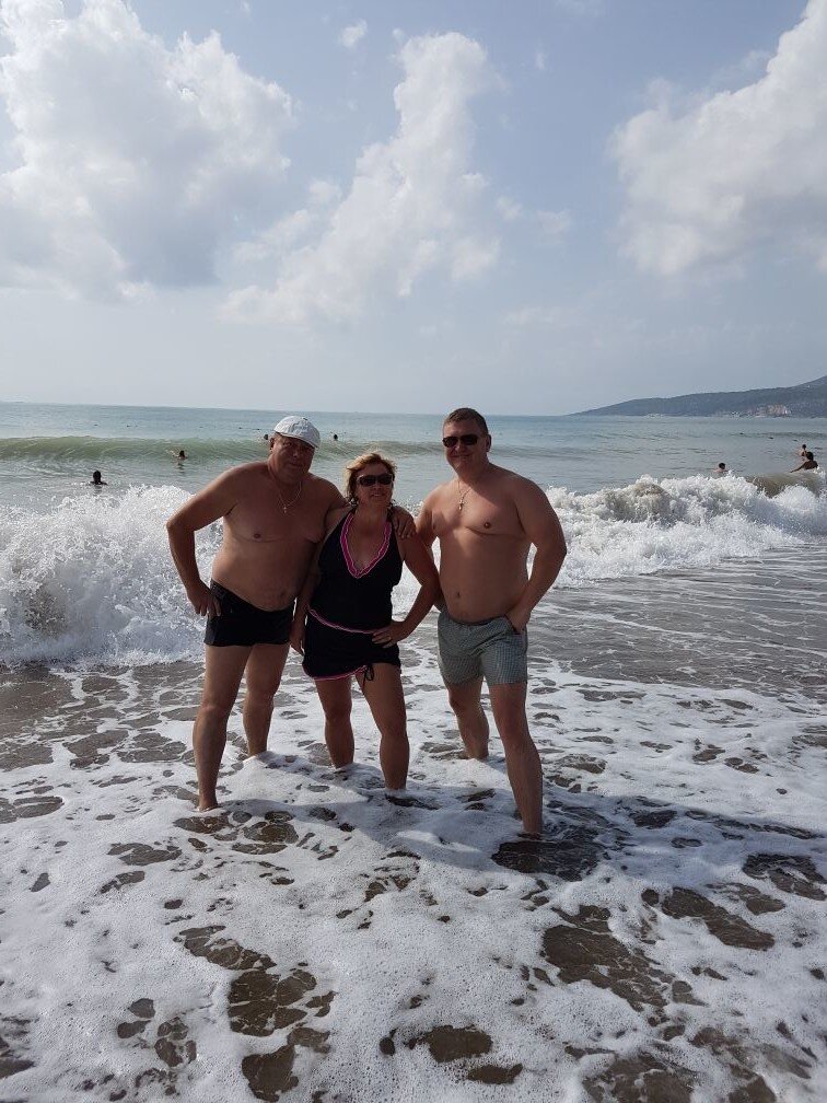 Вот оно море Средиземное.