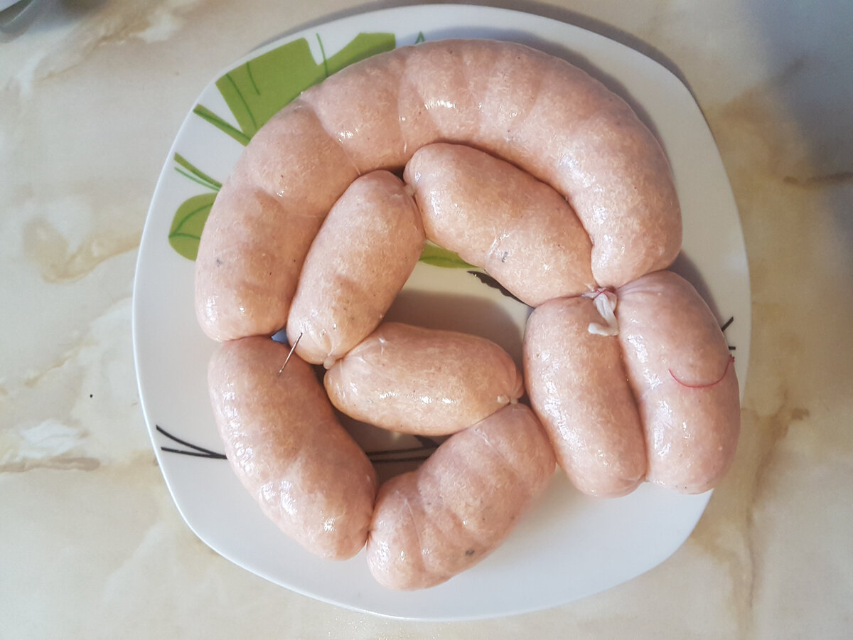 Домашние сардельки. Фото из архива автора 