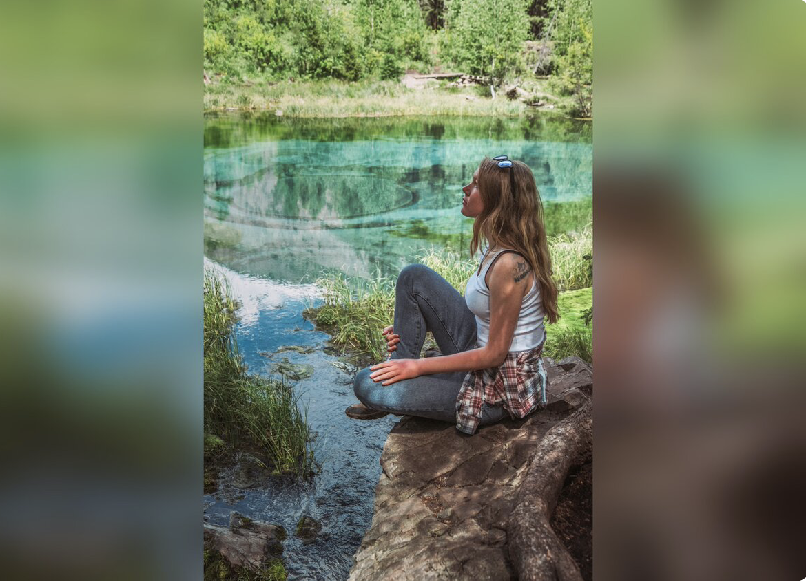 Я созерцаю Гейзерное озеро