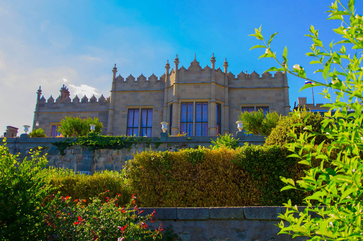 Алупкинский дворец фото Воронцовский дворец Алупка Екатерина Быкова Дзен