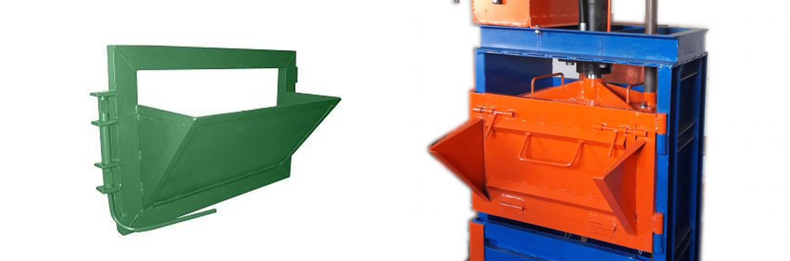 Как выглядит бункерная дверь, отдельно и на станке