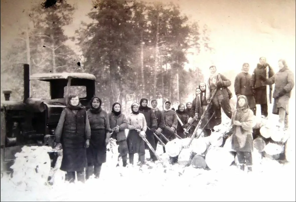 "Трудармейцы". Фото из открытых источников