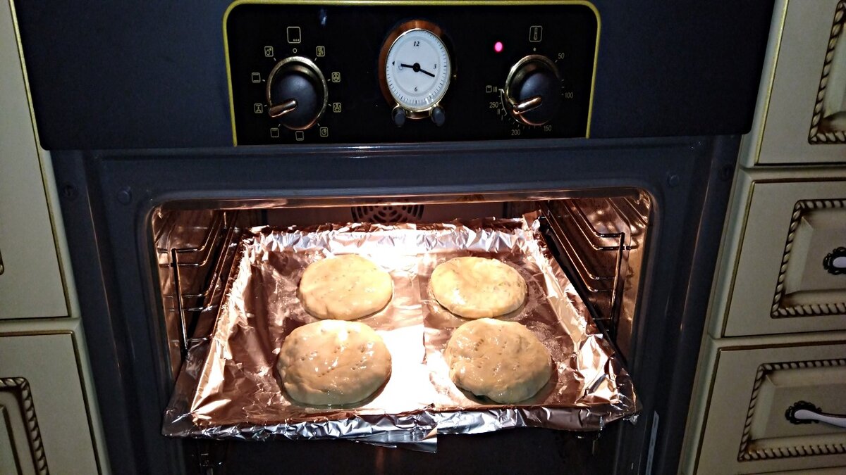 Лепёшки в духовке