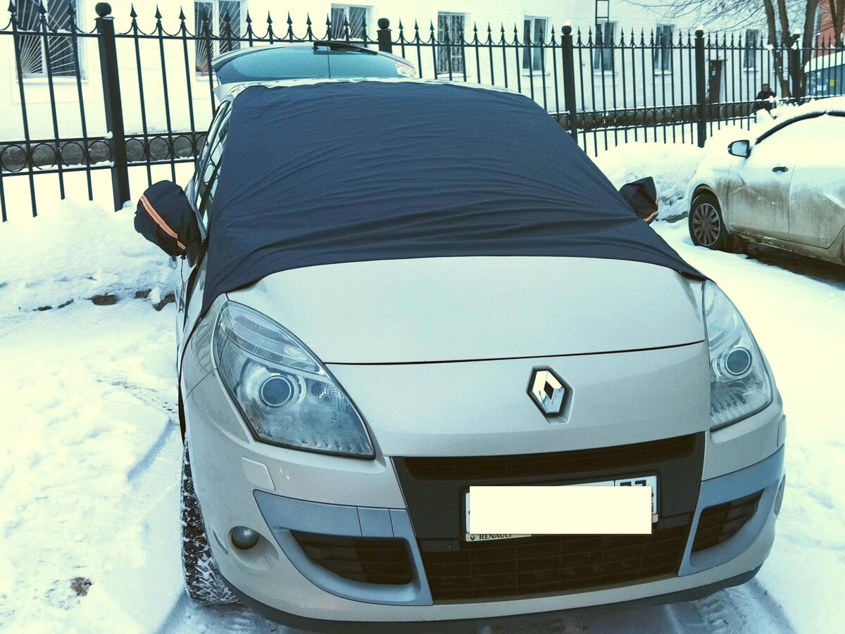 Полный комплект защиты для лобового стекла и зеркал на Scenic 3