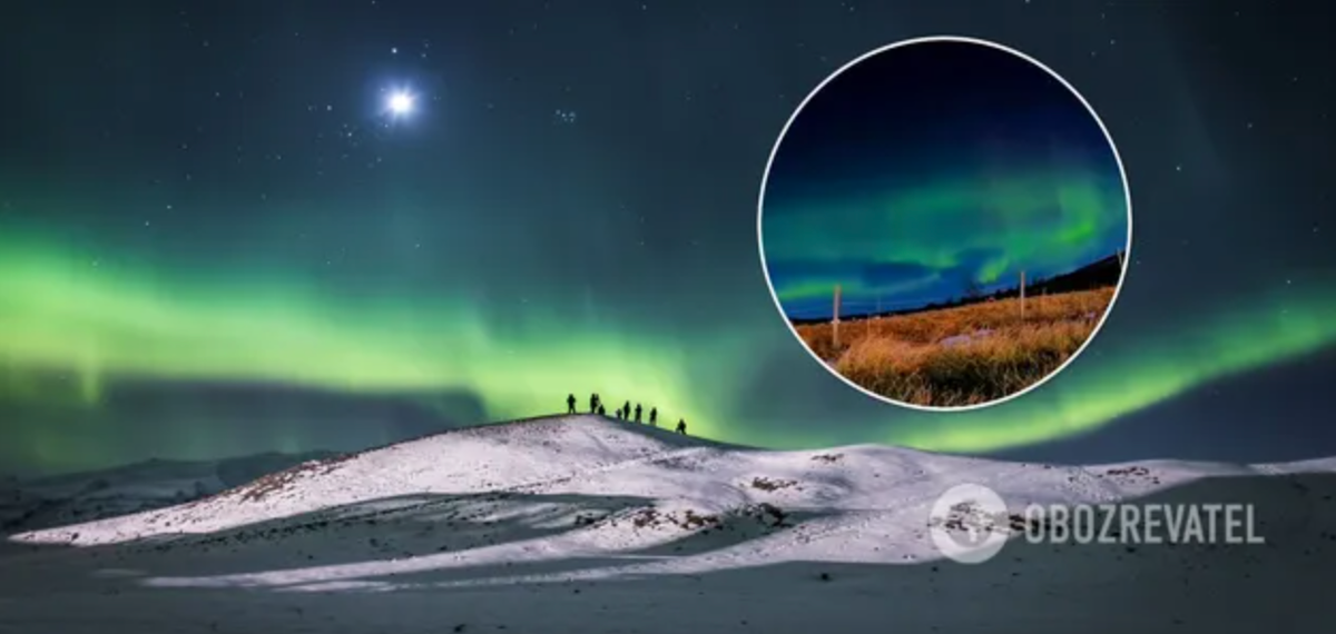 Над Швецией и Данией заметили уникальную вспышку полярного сияния 