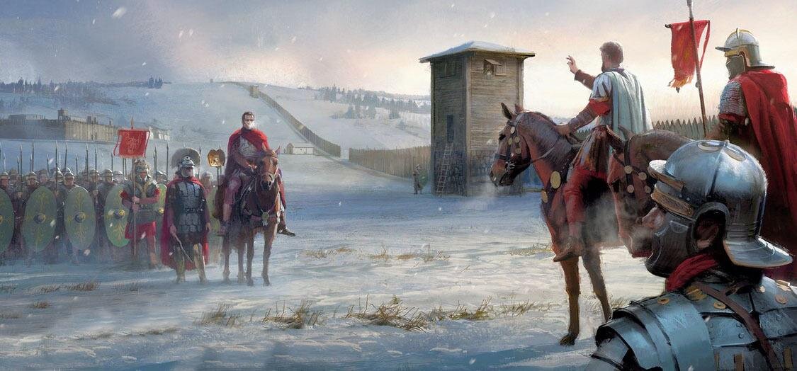 Римляне в Британии. Современный арт