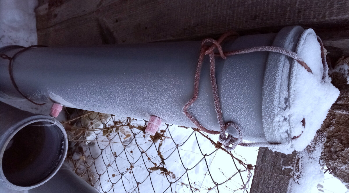 Откопал первую поилку