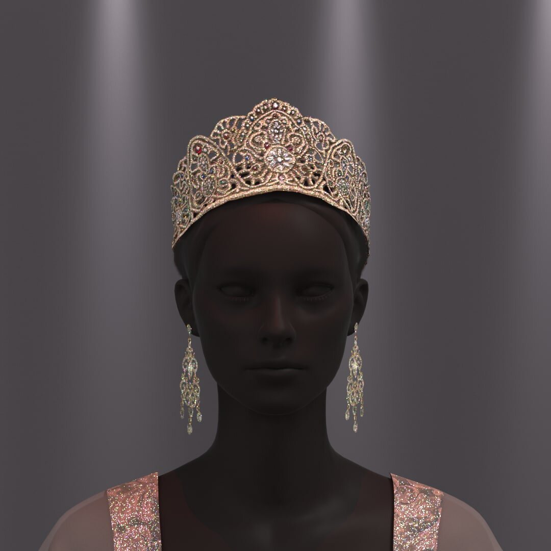 Работа Галины Середенко, 2021 г. Коллекция "Рассвет в METAGALA".