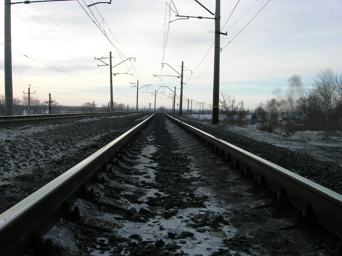 Фото 2006 года очередная прогулка по железной дороги воспоминания из детства 