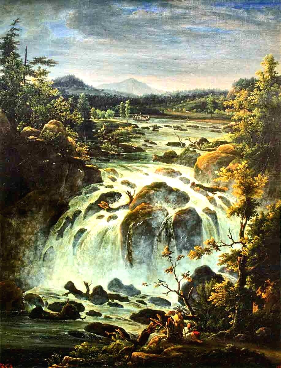 М. Фадеев "Водопад Иматра", 1819г.