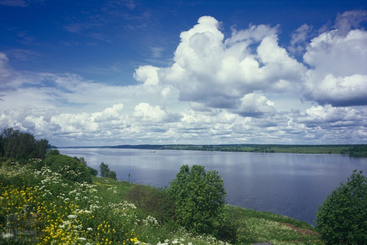 Пейзаж р.Волга