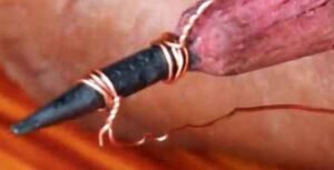 Паяльник из карандаша, батарейки или блока питания