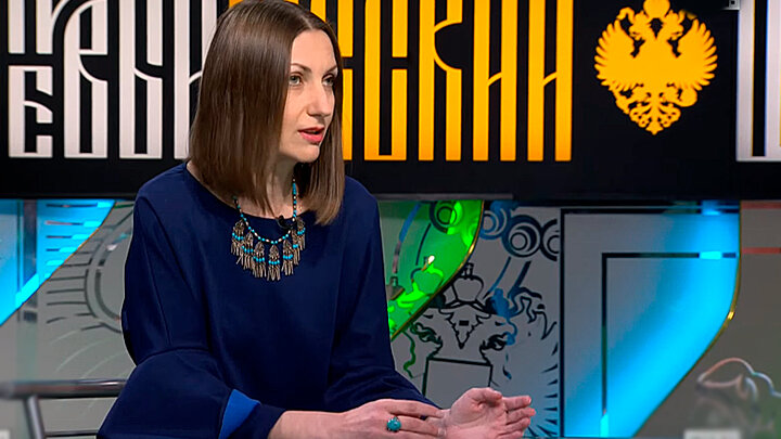 ЛИДЕР ОБЩЕСТВЕННО-ПОЛИТИЧЕСКОГО ДВИЖЕНИЯ "ОБЪЕДИНЕНИЕ РОДИТЕЛЕЙ" НАТАЛЬЯ ТИТОВА. ФОТО: ТЕЛЕКАНАЛ ЦАРЬГРАД 