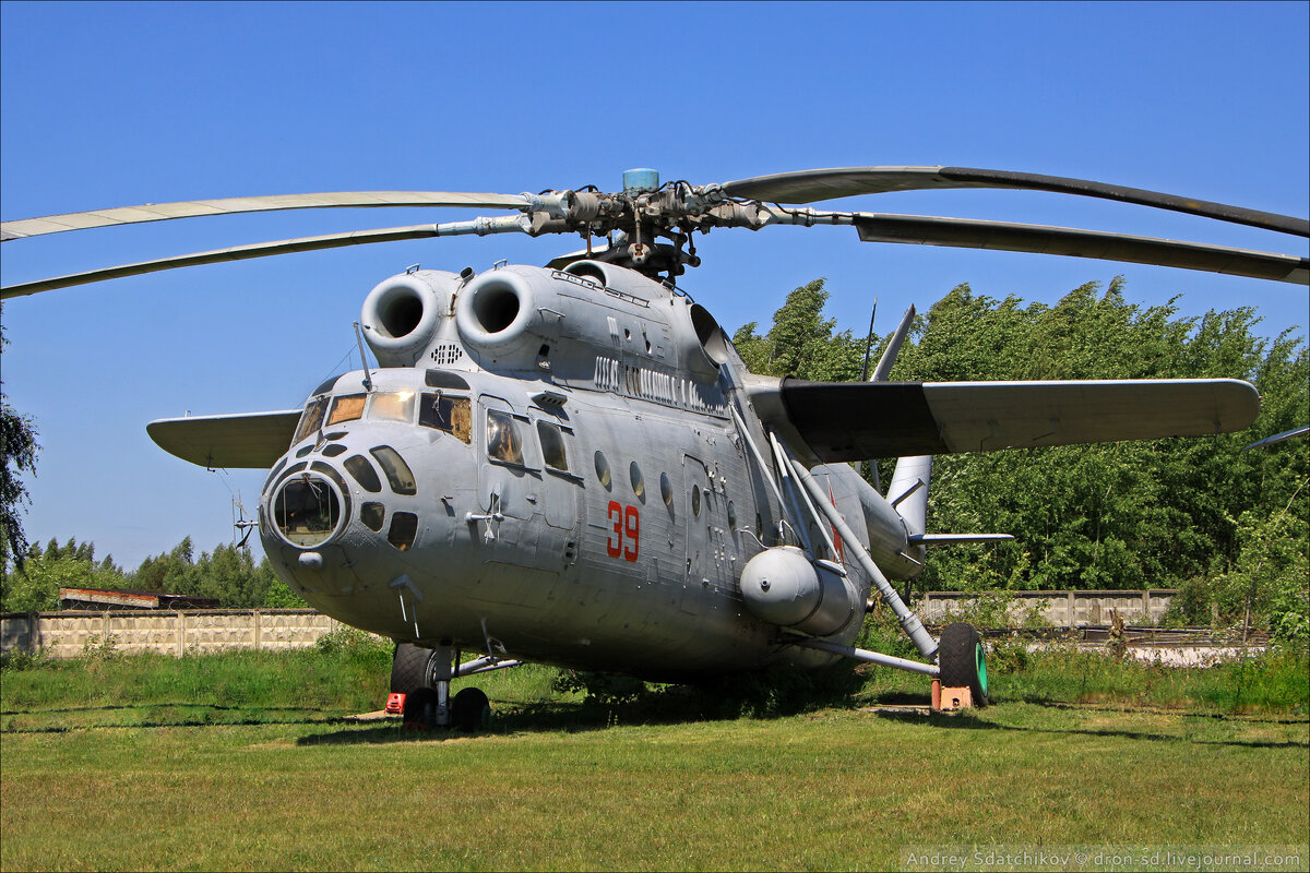 Ми-6 в Центральном музее ВВС в Монино. 2018 год.