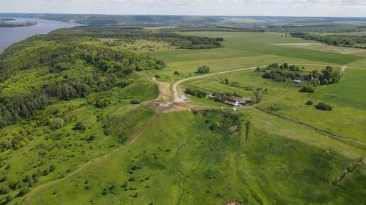 Козловский район птичий полет чувашия фото