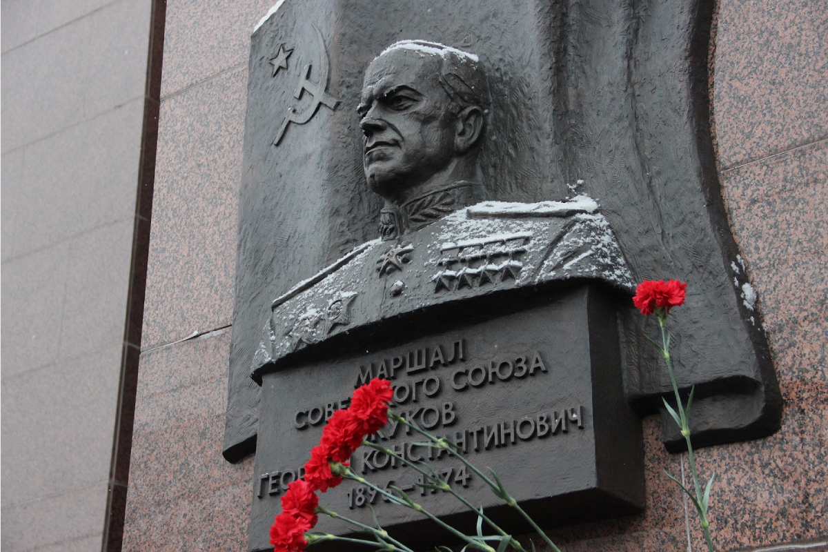 Могила Жукова Г.К. в Кремлевской стене 