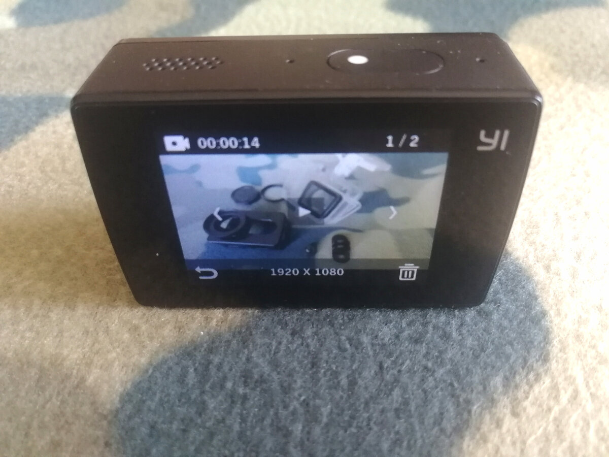 Моя экшн камера YL Action Camer