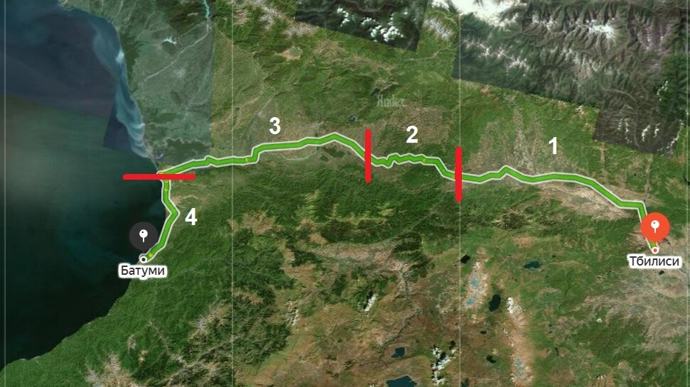 Как попасть в Батуми из Тбилиси в 2023?