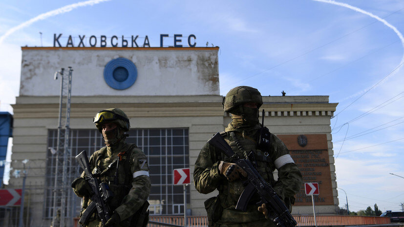     Каховская ГЭС РИА Новости