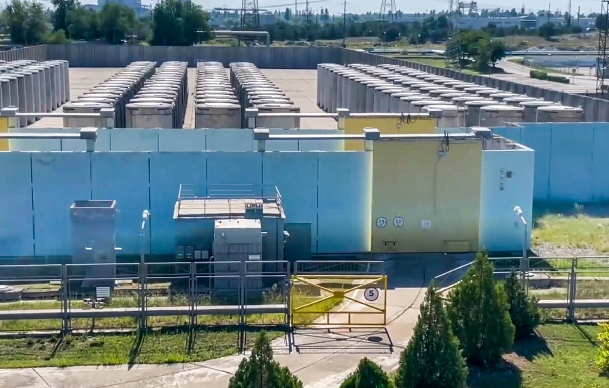    Запорожская АЭС  Пресс-служба Минобороны РФ