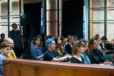    Зрители электротеатра «Станиславский» ©Страница «Электротеатр Станиславский» во «ВКонтакте»