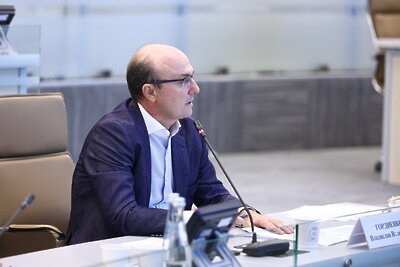    Министр Правительства Московской области по архитектуре и градостроительству Владислав Гордиенко на совещании губернатора Московской области Андрея Воробьева с руководящим составом правительства Московской области и главами городских округов © Антон Чернов, «Подмосковье Сегодня»