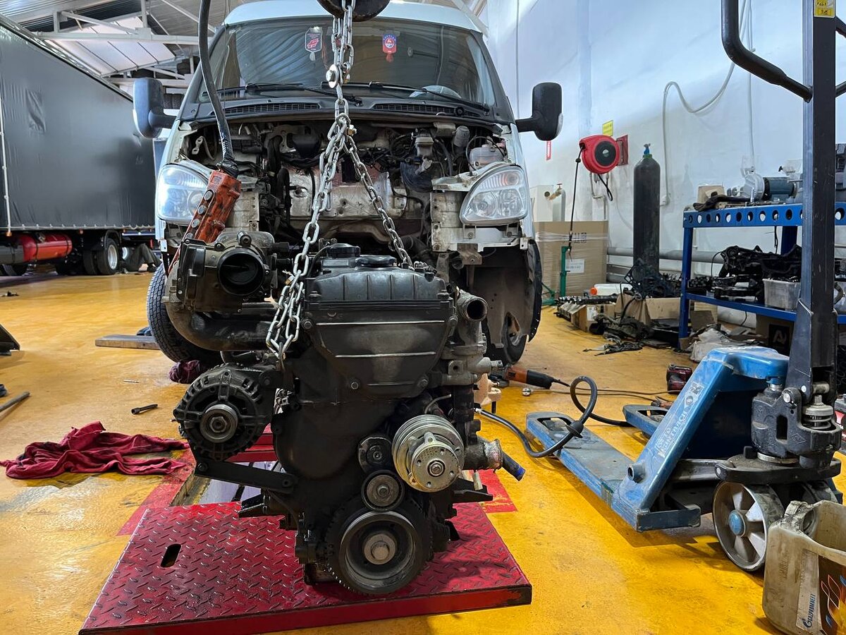 🔥Замена ДВИГАТЕЛЯ на ГАЗели БИЗНЕС (310 000 руб. под ключ) | АИ Сервис ...