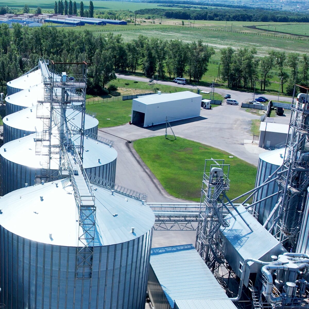 Весовая на элеваторе