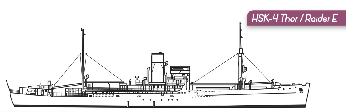 Вспомогательный крейсер HSK-4 "Тор"