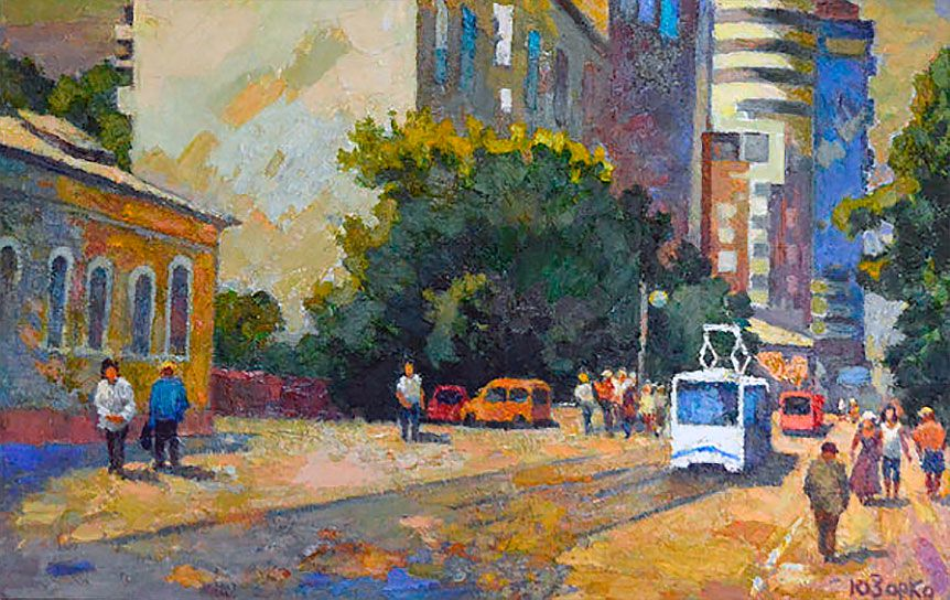 Поэзия Донбасса / Юрий Зорко «Донецк солнечный», 2012 г. / artdonbass.ru