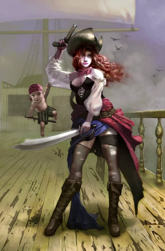 Так любят изображать Грэйс О’Мэлли