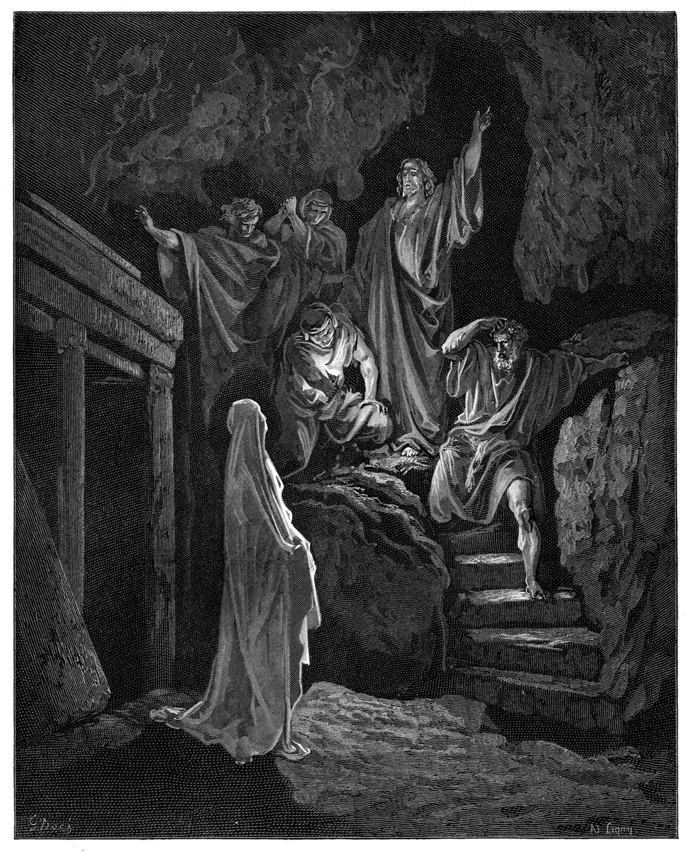 Г. Доре. Воскрешение Лазаря