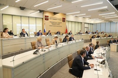    Совещание губернатора Московской области Андрея Воробьева с руководящим составом правительства Московской области и главами городских округов ©Дмитрий Белицкий Пресс-служба Губернатора и Правительства Московской области