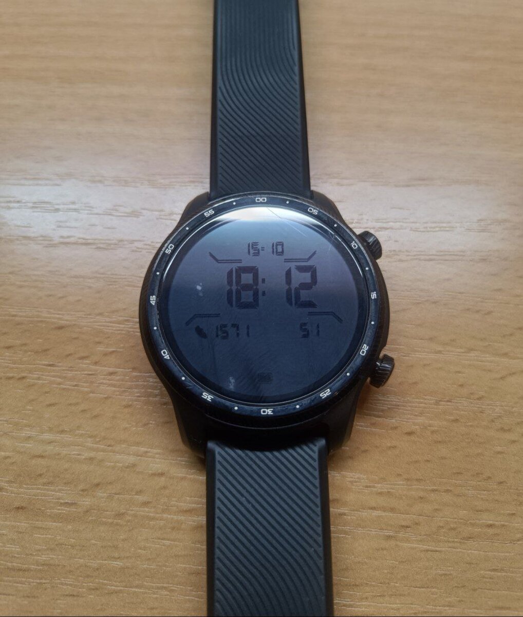 Дополнительный дисплей на Ticwatch pro 3 ultra