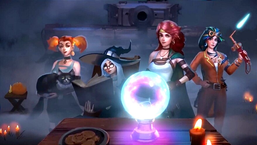 Уникальные члены экипажа и кот в награду за прохождение режима Тыквенный переполох